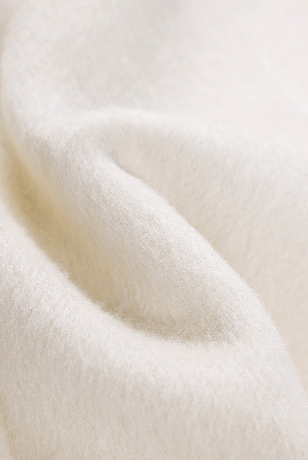 ASOBIO Double-Faced Stand Collar Wrap Coat