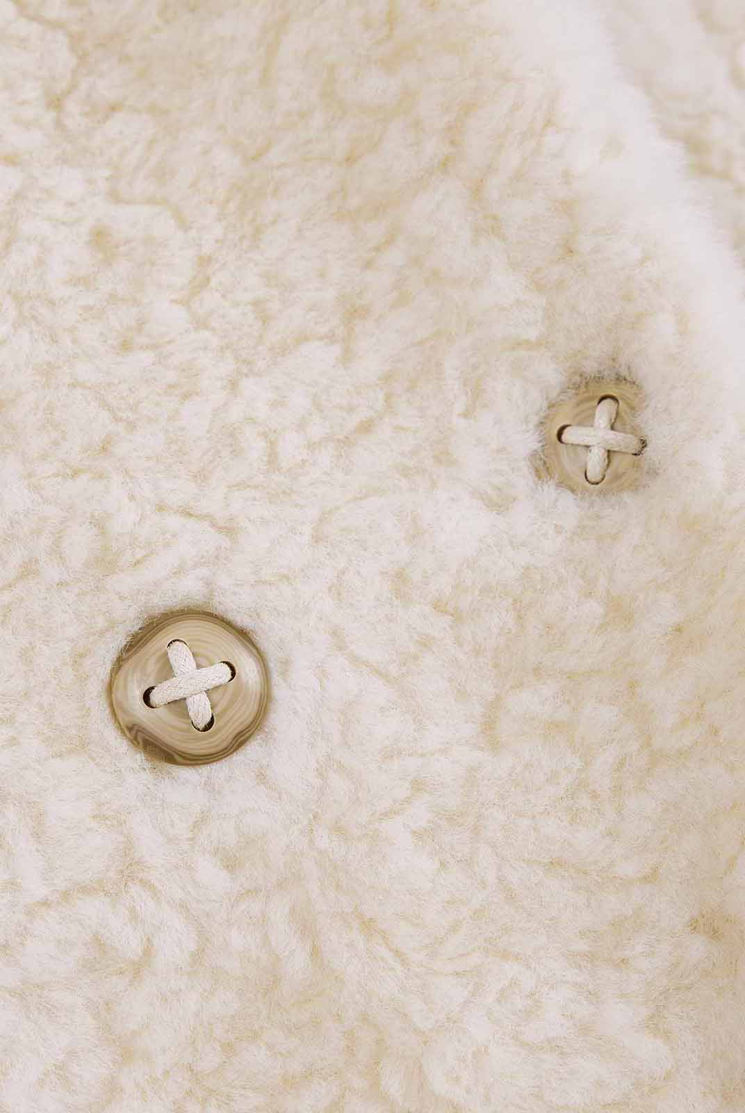 ASOBIO Long Faux Fur Coat