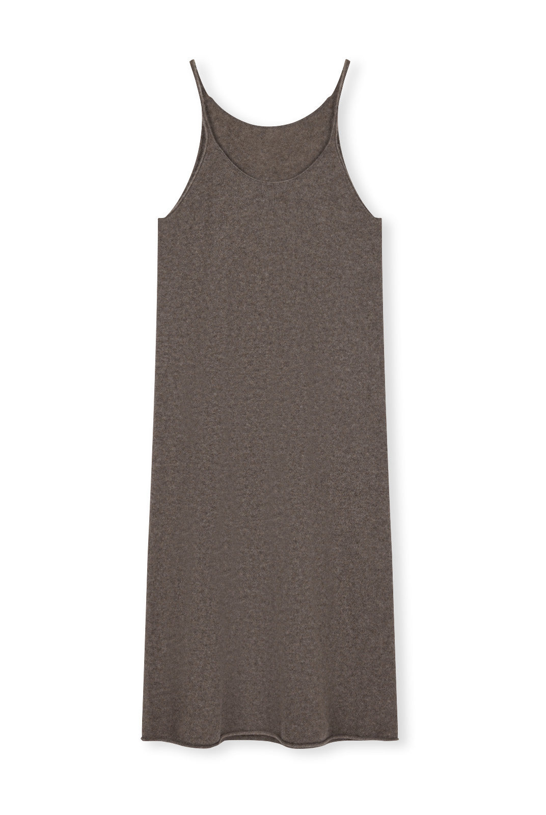 ASOBIO Yak Wool Knit Slip Dress