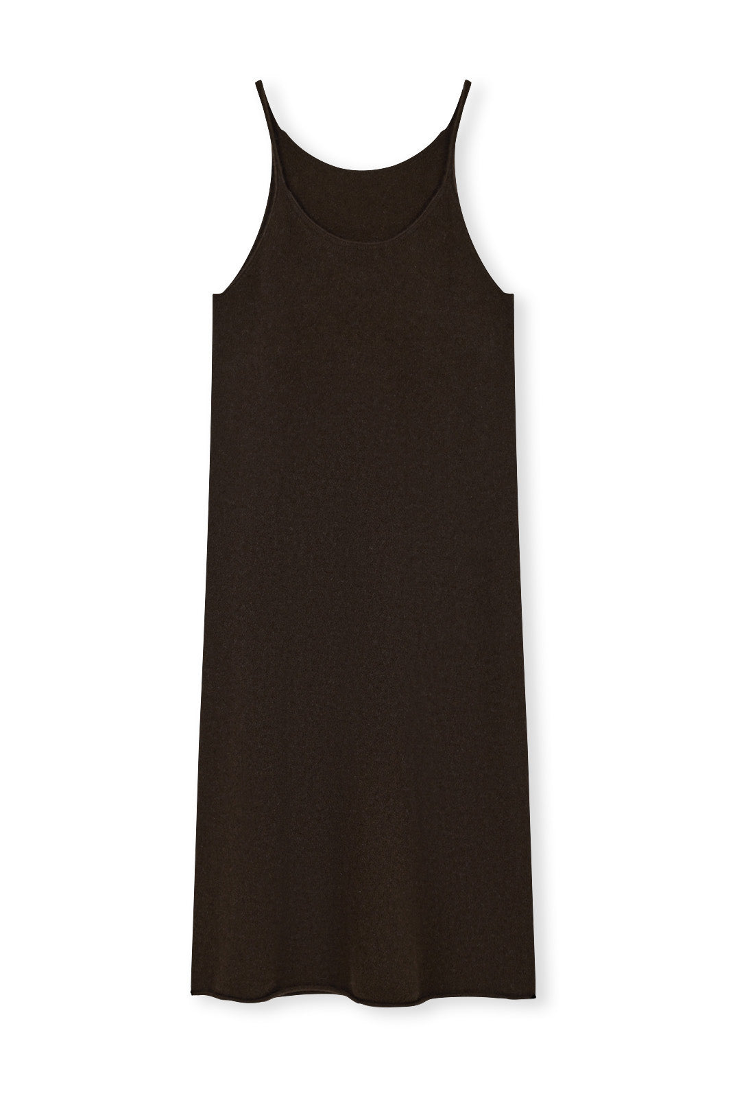 ASOBIO Yak Wool Knit Slip Dress
