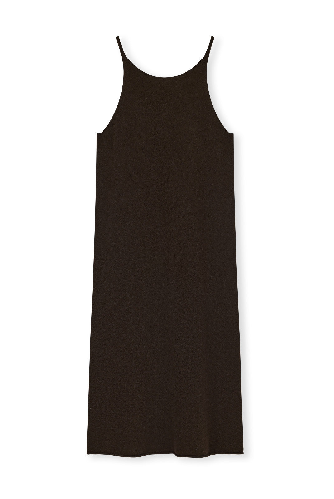 ASOBIO Yak Wool Knit Slip Dress