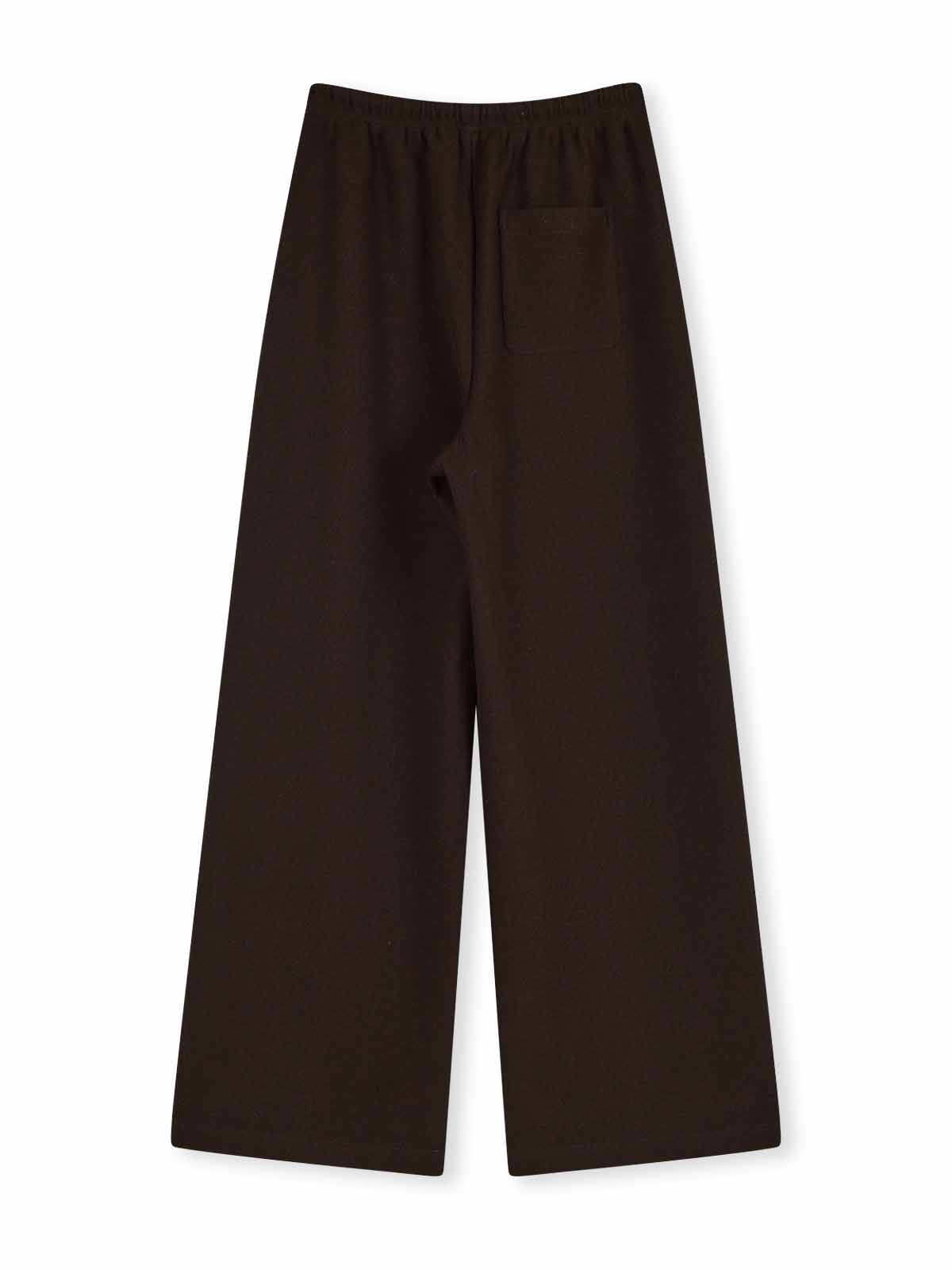 ASOBIO Elastic Waist Knit Drawstring Pant