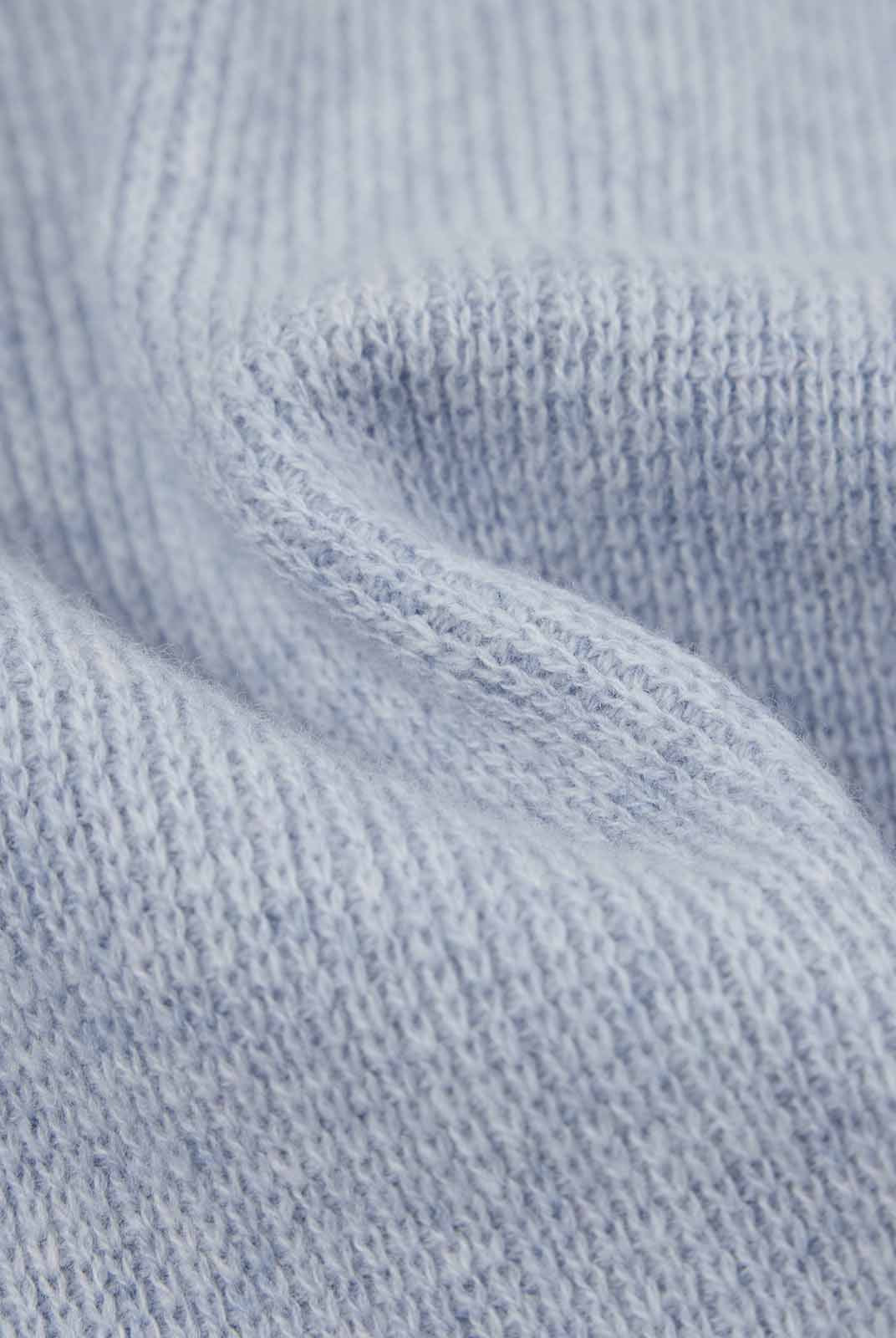 ASOBIO 100% Wool 1/2 Zip Mockneck Sweater