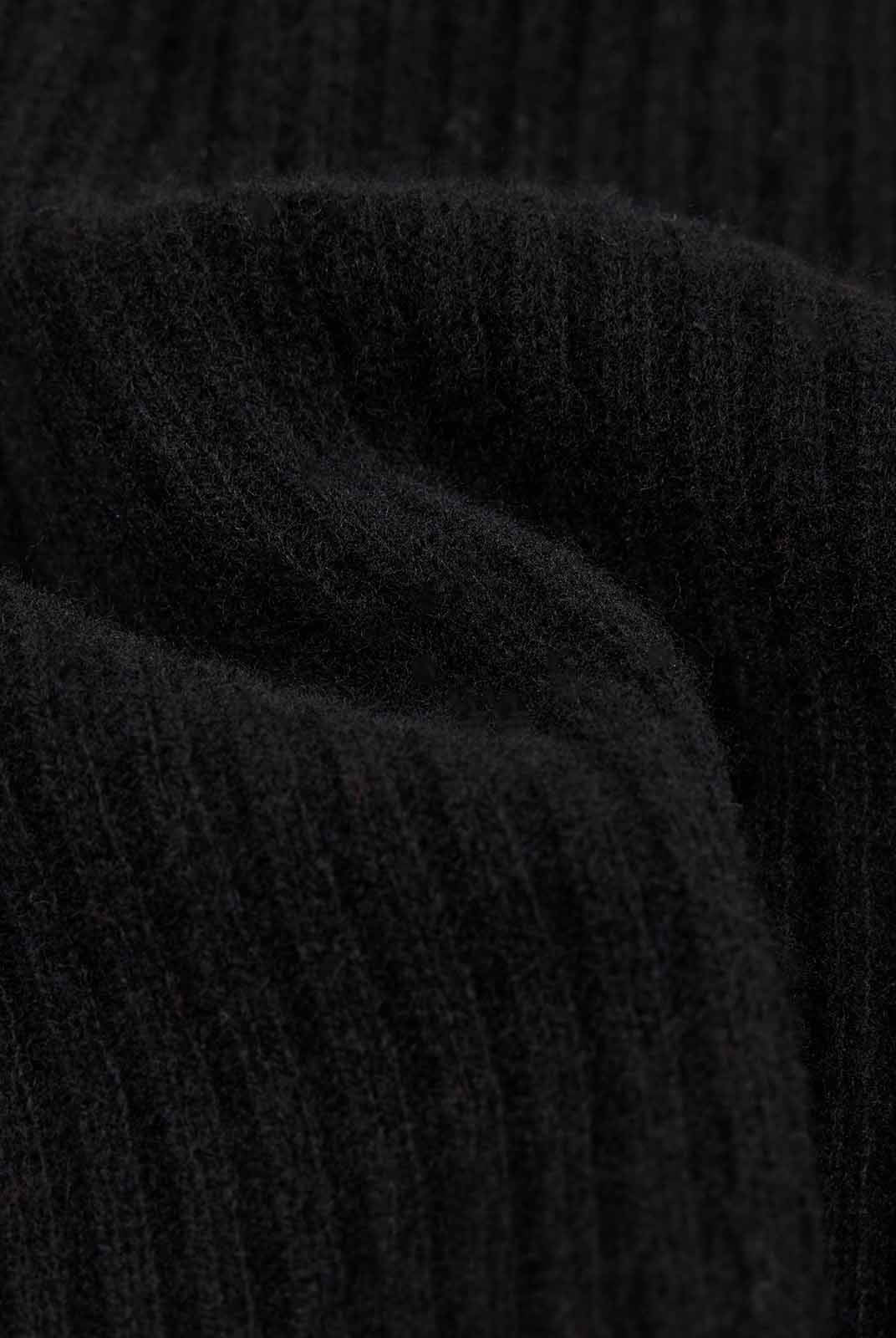 ASOBIO 100% Wool Turtleneck Sweater