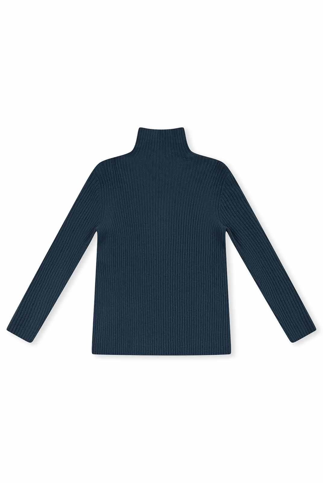 ASOBIO 100% Wool Turtleneck Sweater