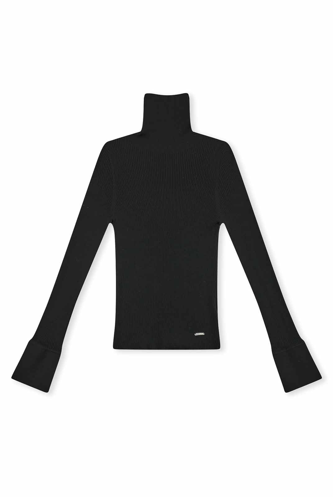 ASOBIO 100% Merino Wool Turtleneck Sweater