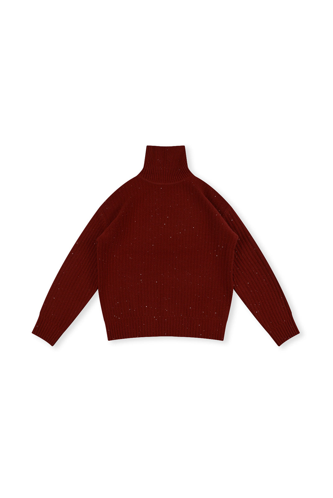 ASOBIO 100% Wool Sequin Sweater