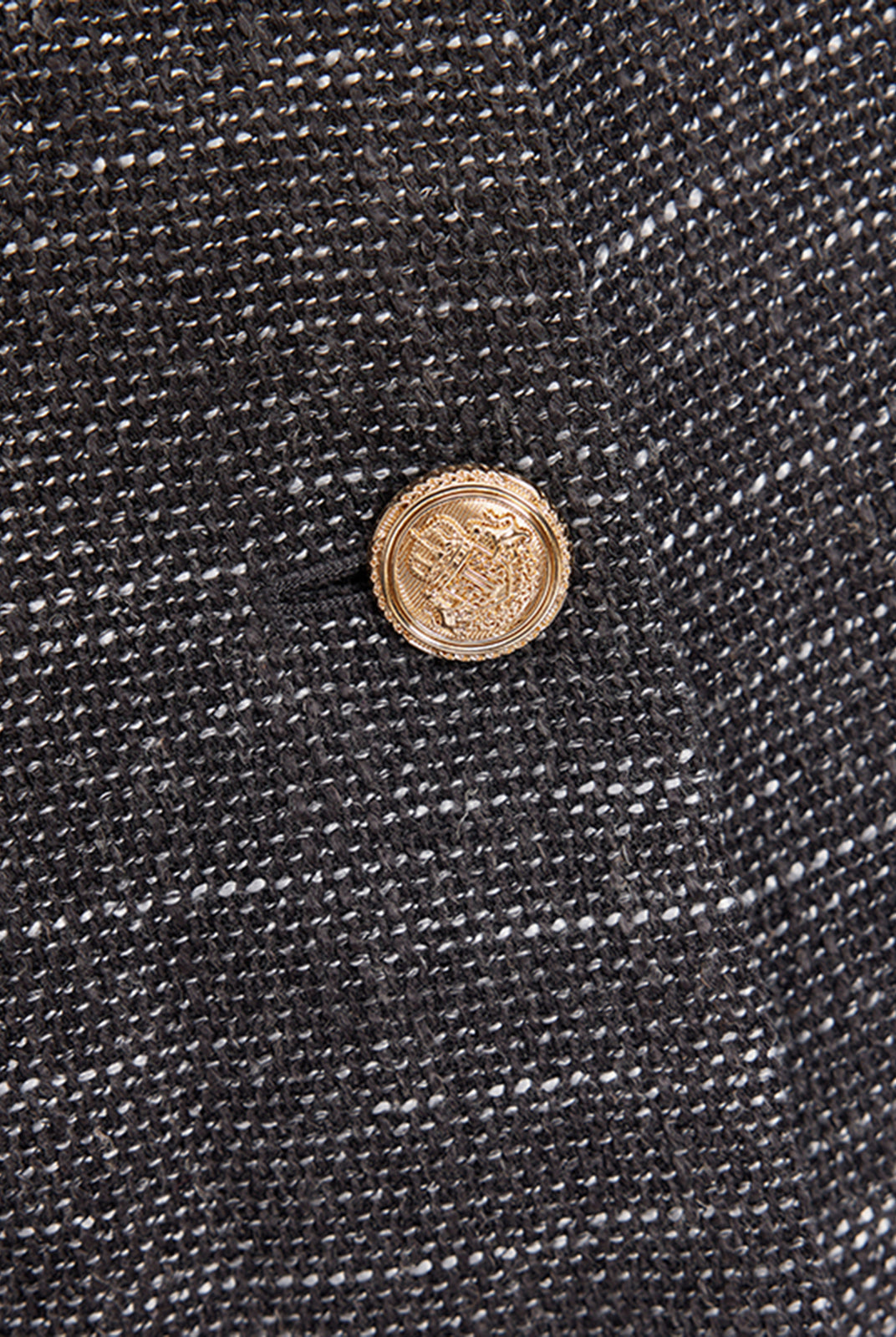 ASOBIO Cropped Tweed Jacket with Pleated Hem