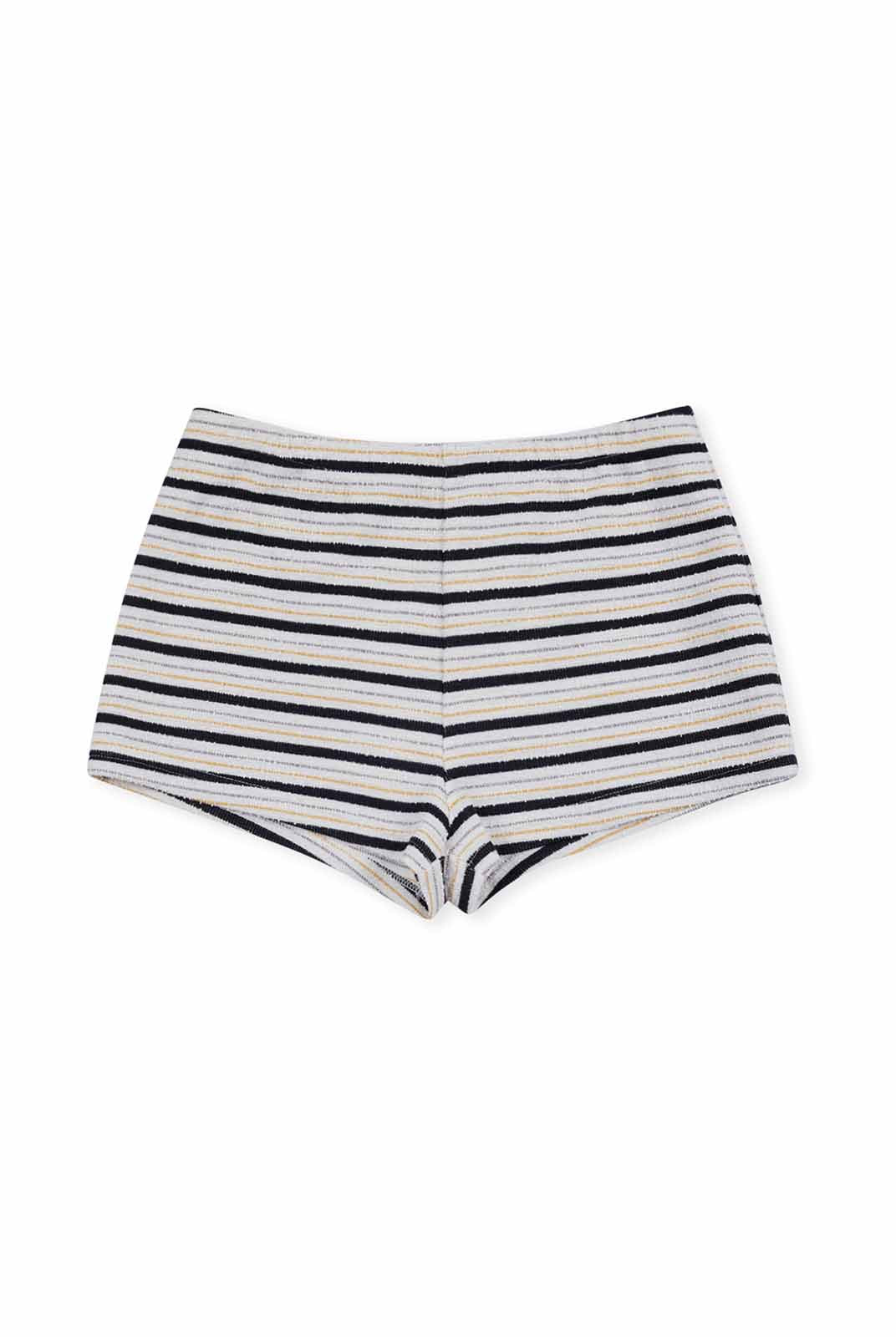 ASOBIO Mid-Rise Knitted Mini Shorts