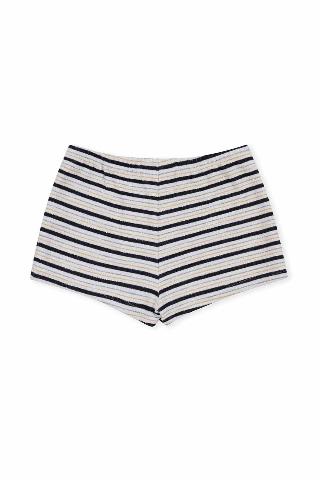 ASOBIO Mid-Rise Knitted Mini Shorts