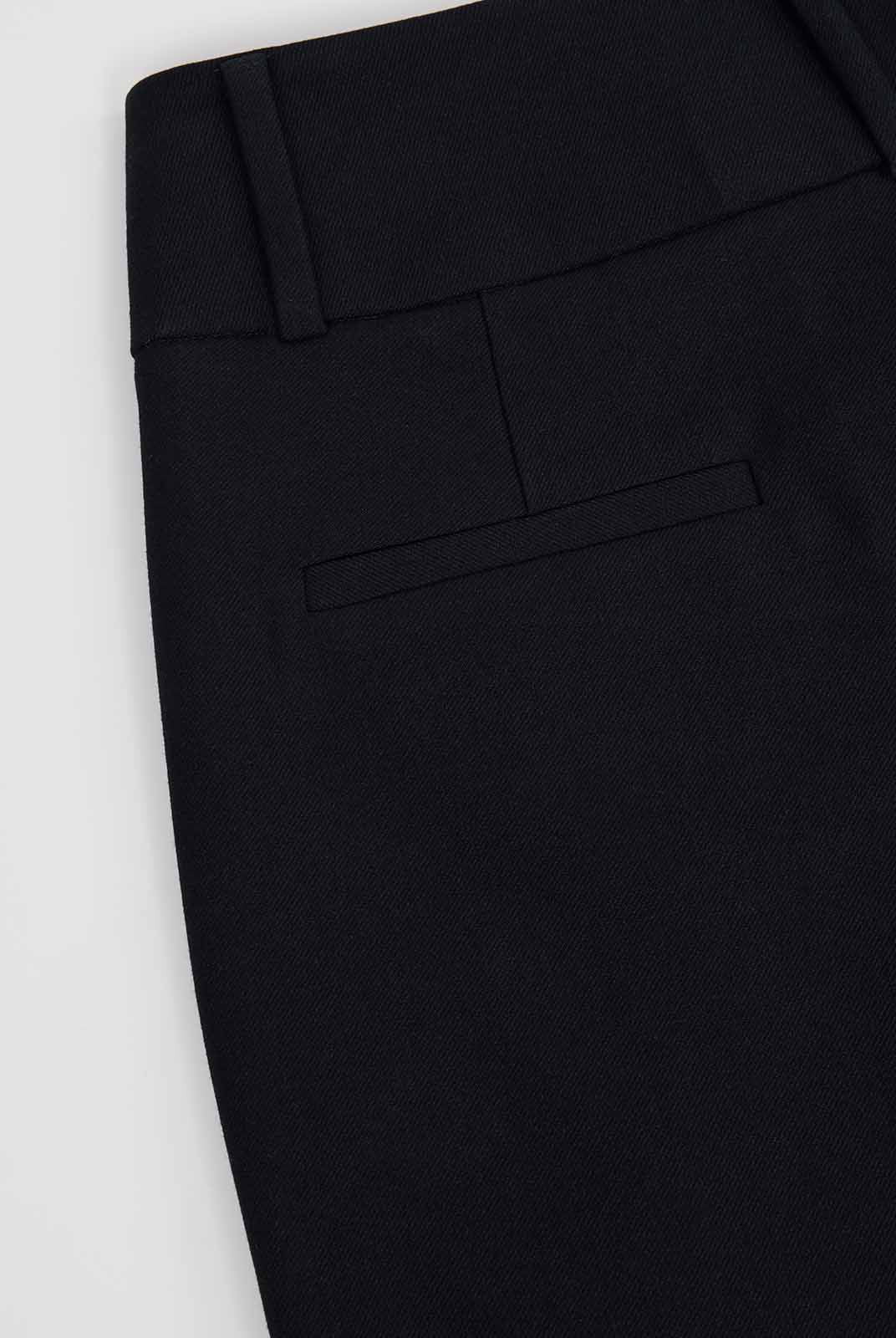 ASOBIO Wool Blend Wide-Leg Trousers