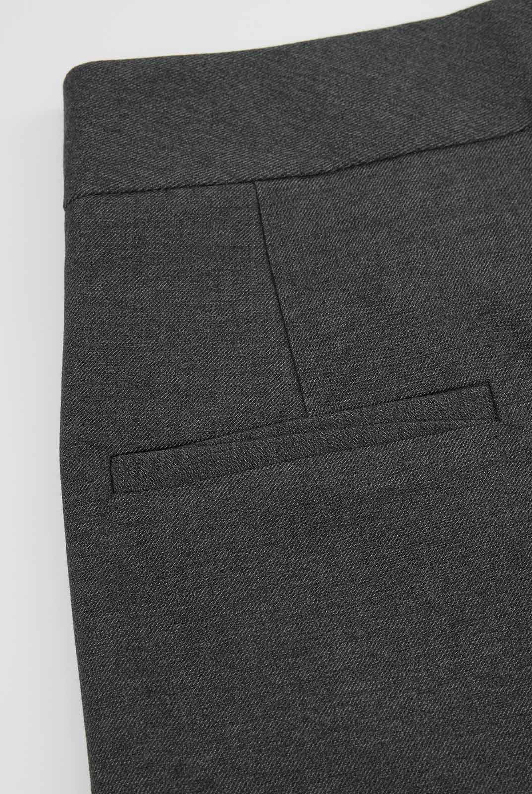 ASOBIO Wool Blend Pleated Trousers