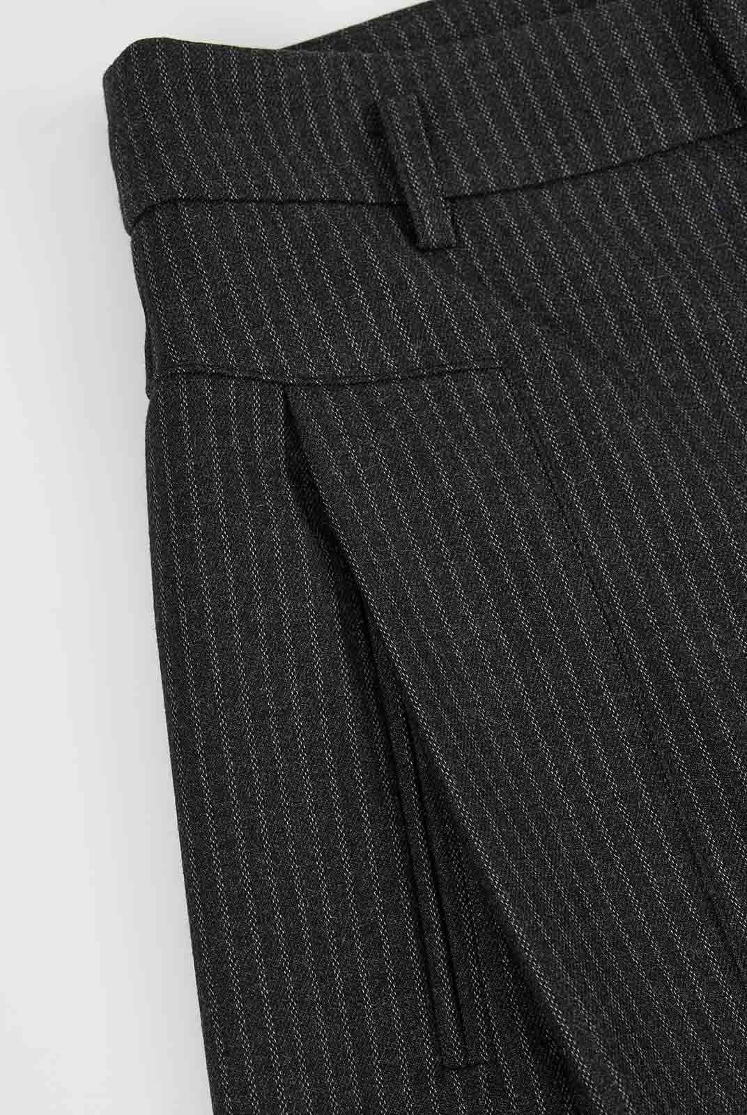 ASOBIO Effortless Pant Pinstripe Wide-Leg Trousers