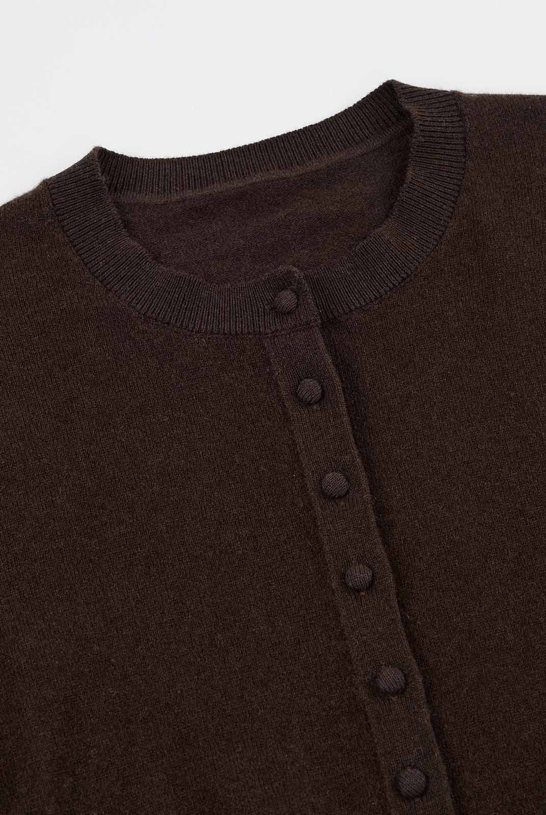 ASOBIO 100% Wool Cardigan