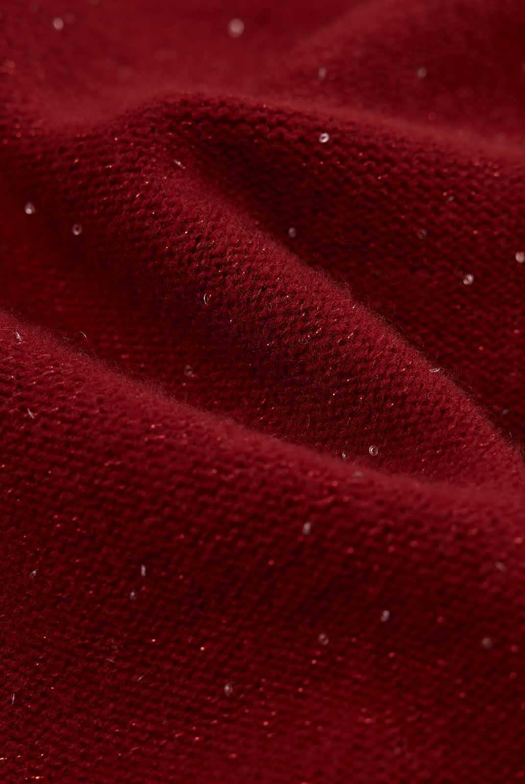 ASOBIO 100% Wool Turtleneck Pullover Sweater