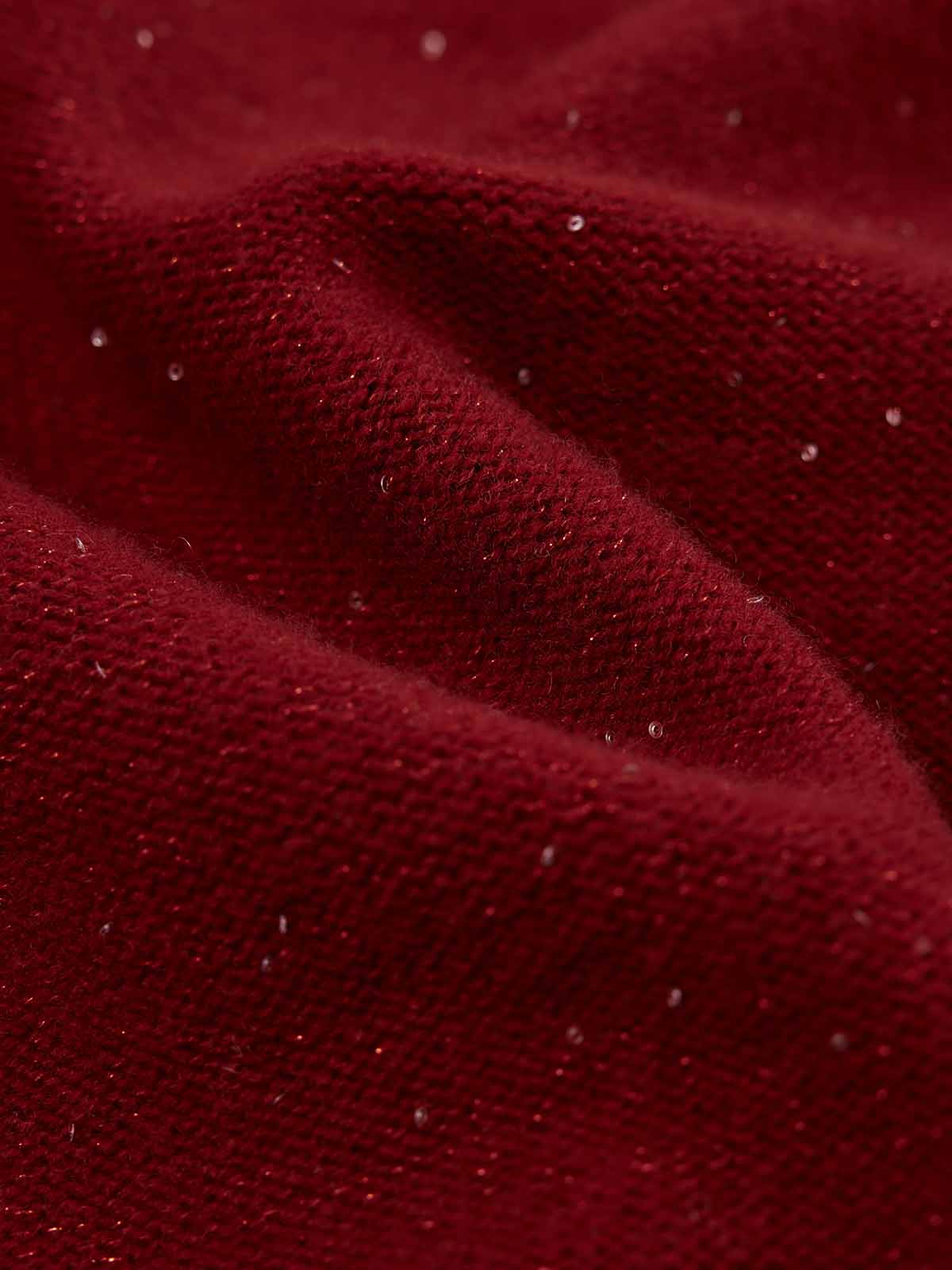 ASOBIO 100% Wool Turtleneck Pullover Sweater