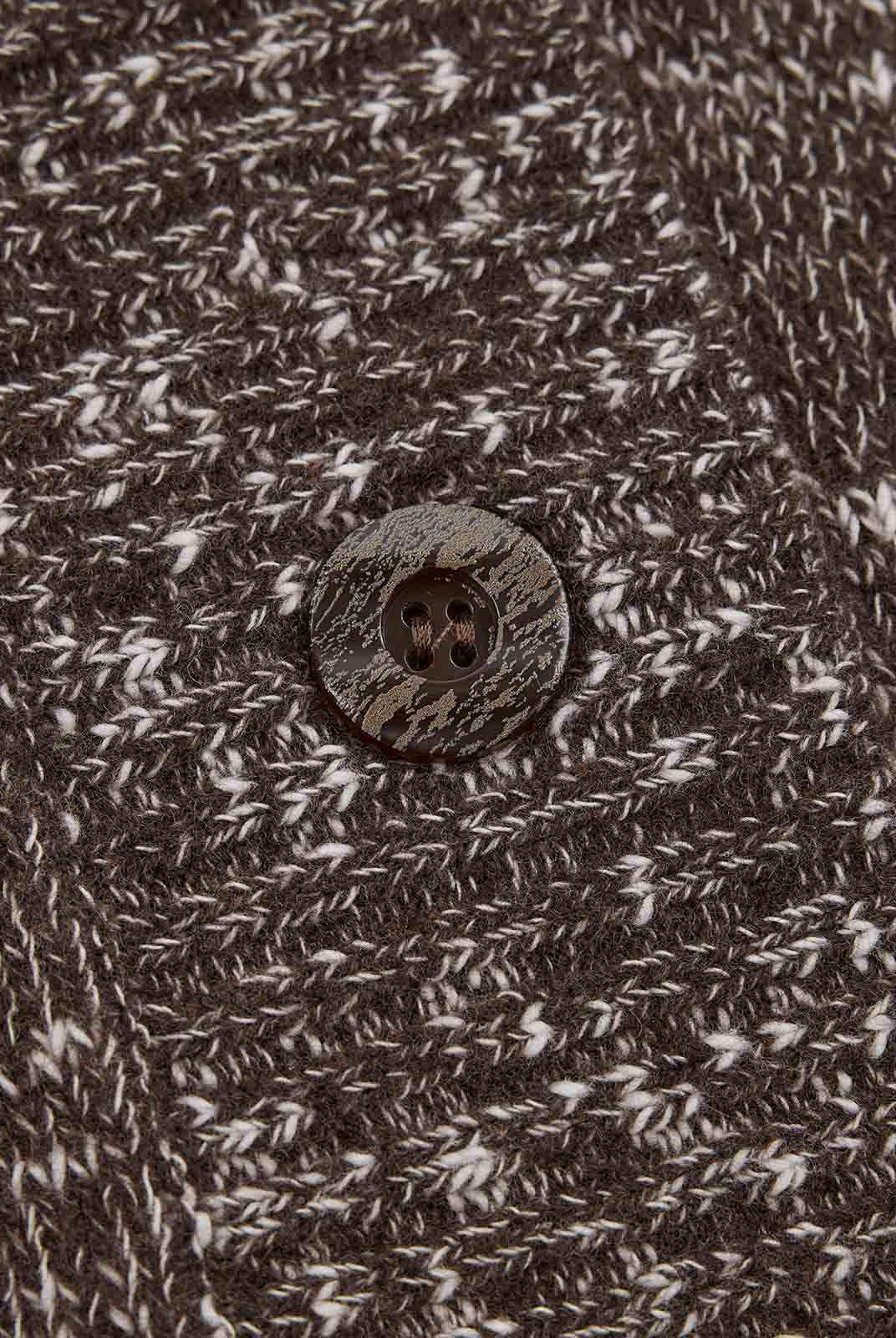 ASOBIO Wool-Blend V-Neck Cardigan