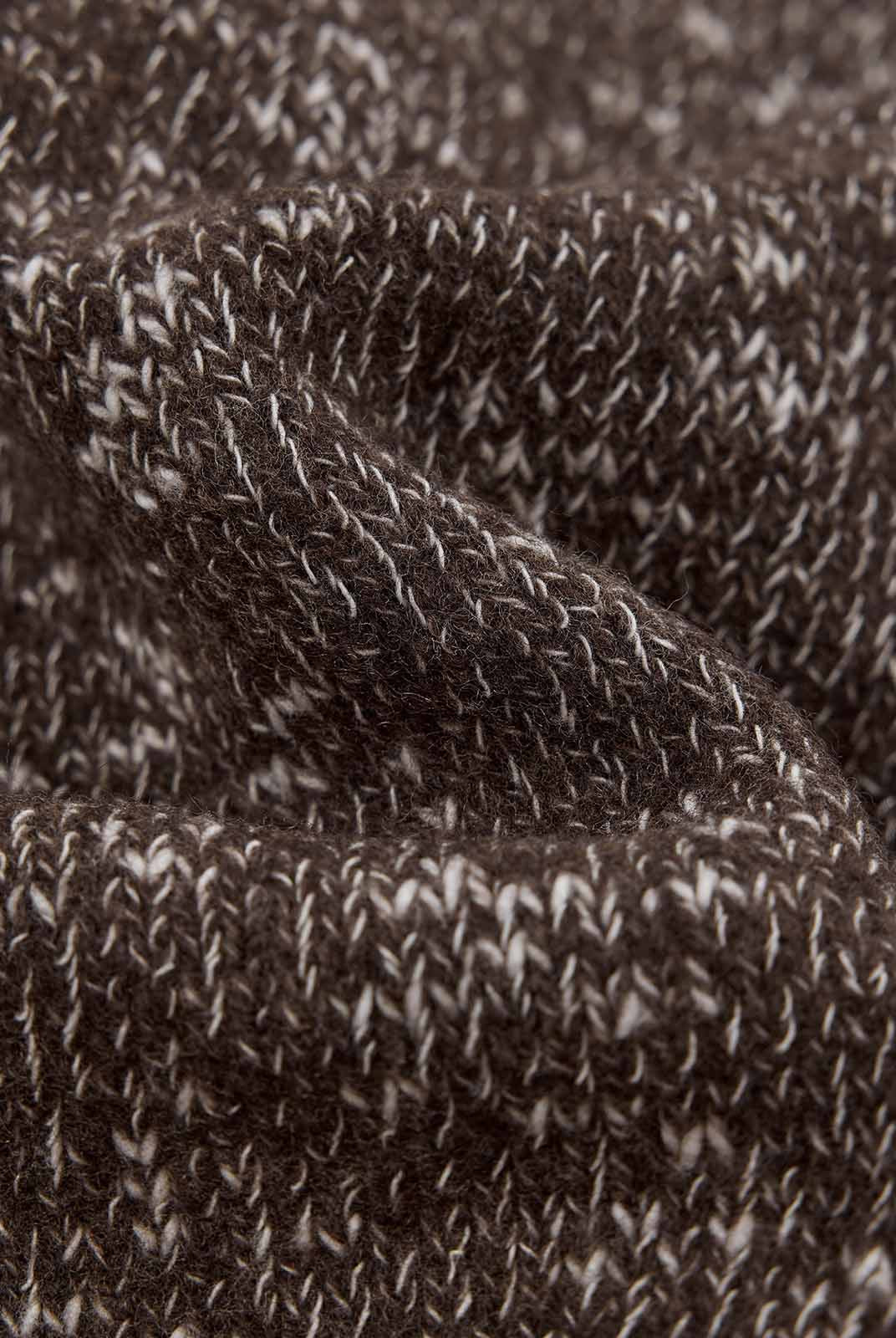 ASOBIO Wool-Blend V-Neck Cardigan