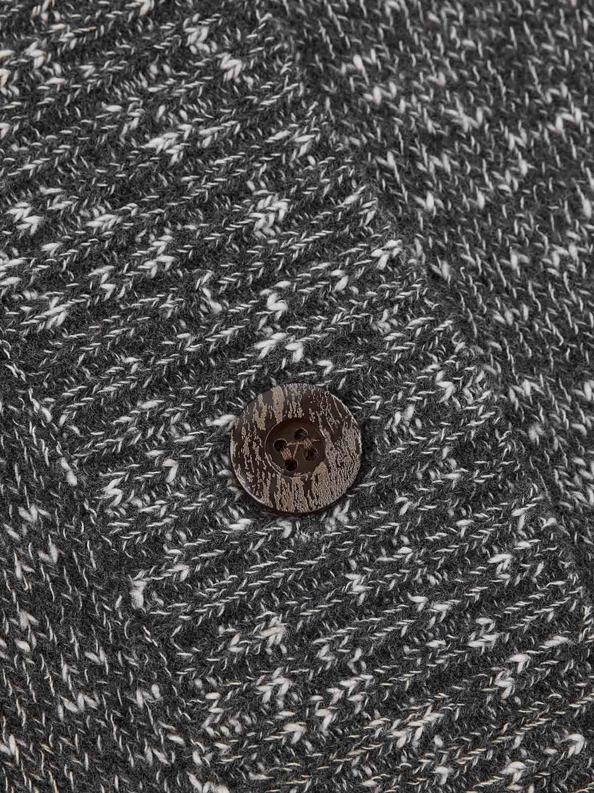 ASOBIO Wool-Blend V-Neck Cardigan