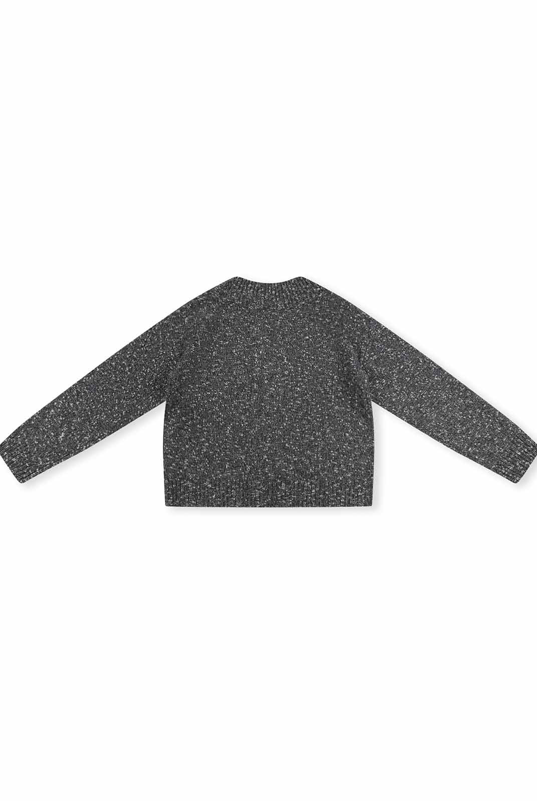 ASOBIO Wool-Blend V-Neck Cardigan