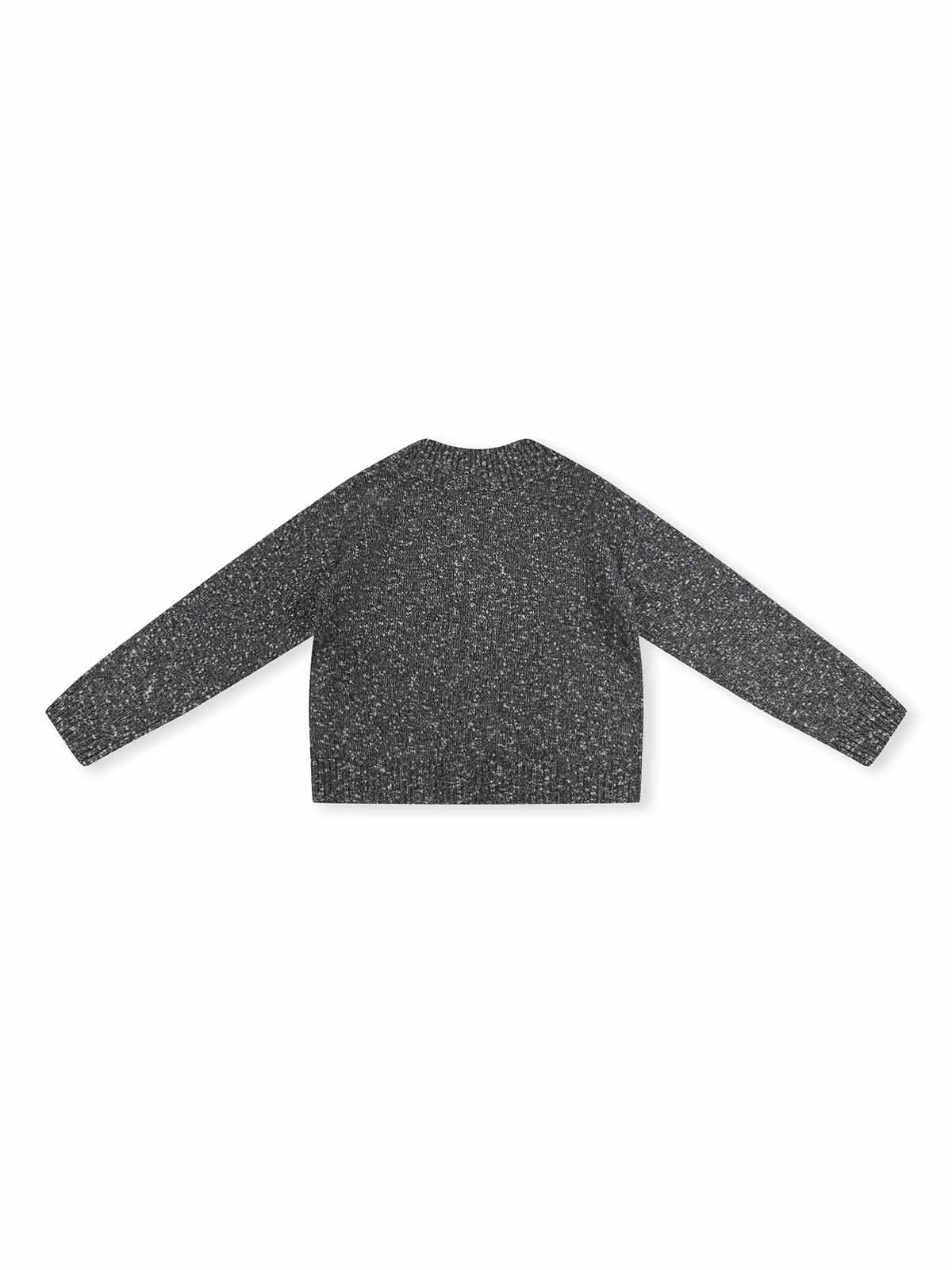 ASOBIO Wool-Blend V-Neck Cardigan