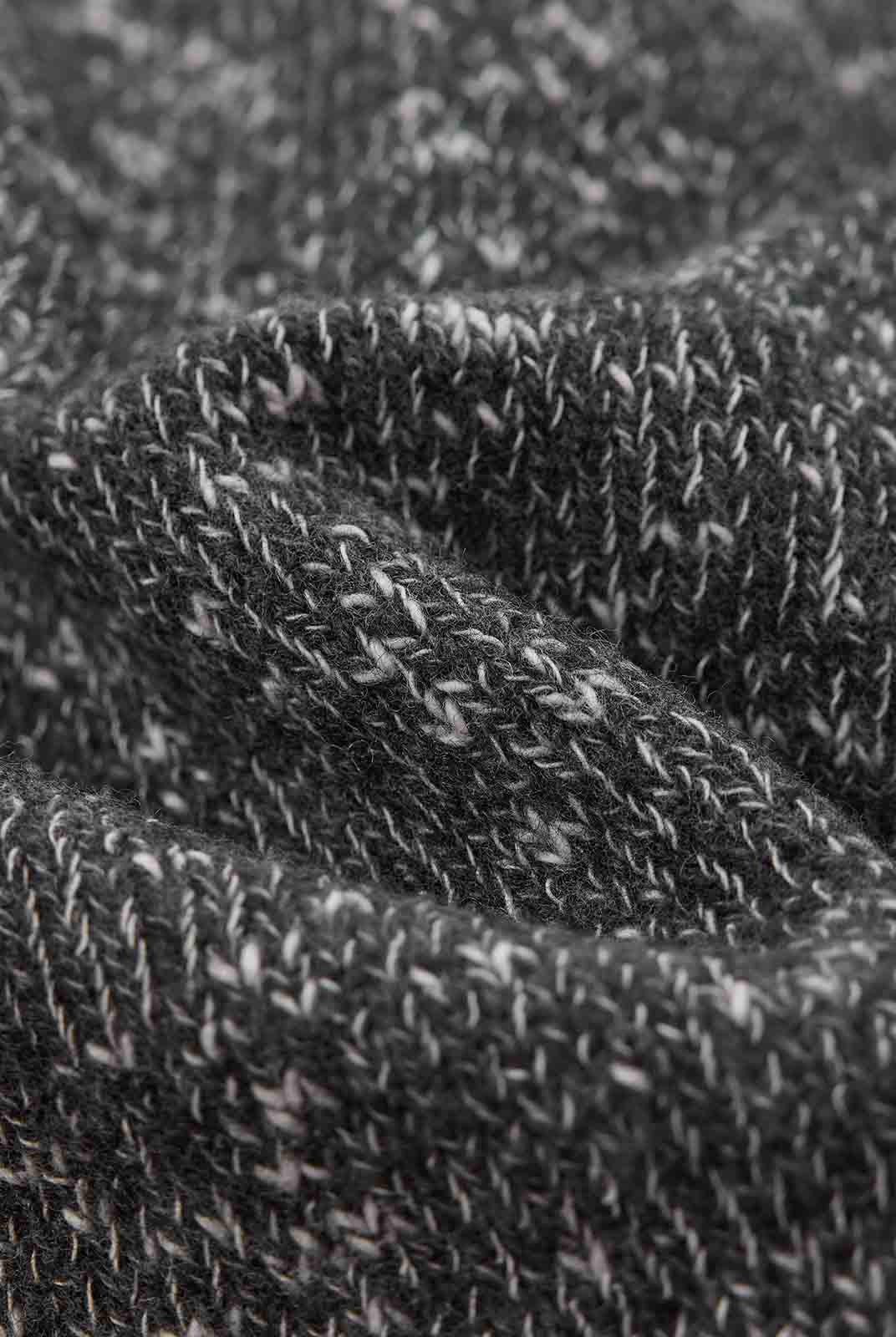 ASOBIO Wool-Blend V-Neck Cardigan