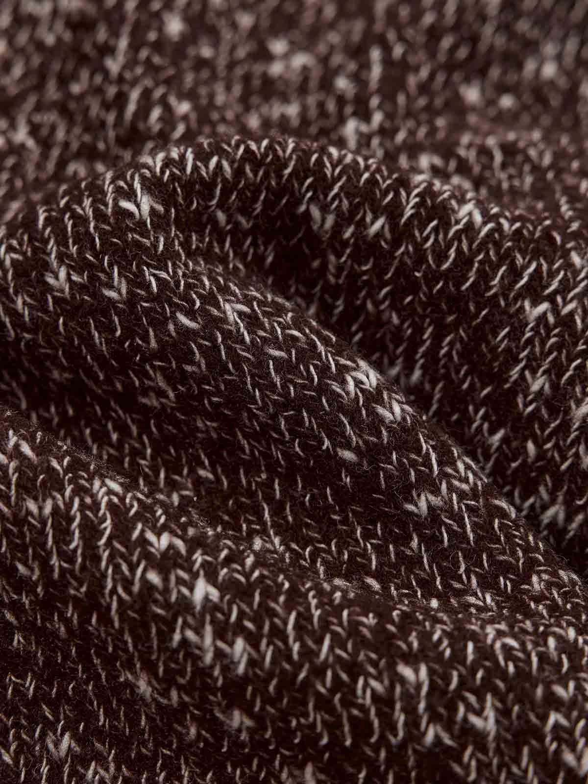 ASOBIO Wool-Blend V-Neck Cardigan