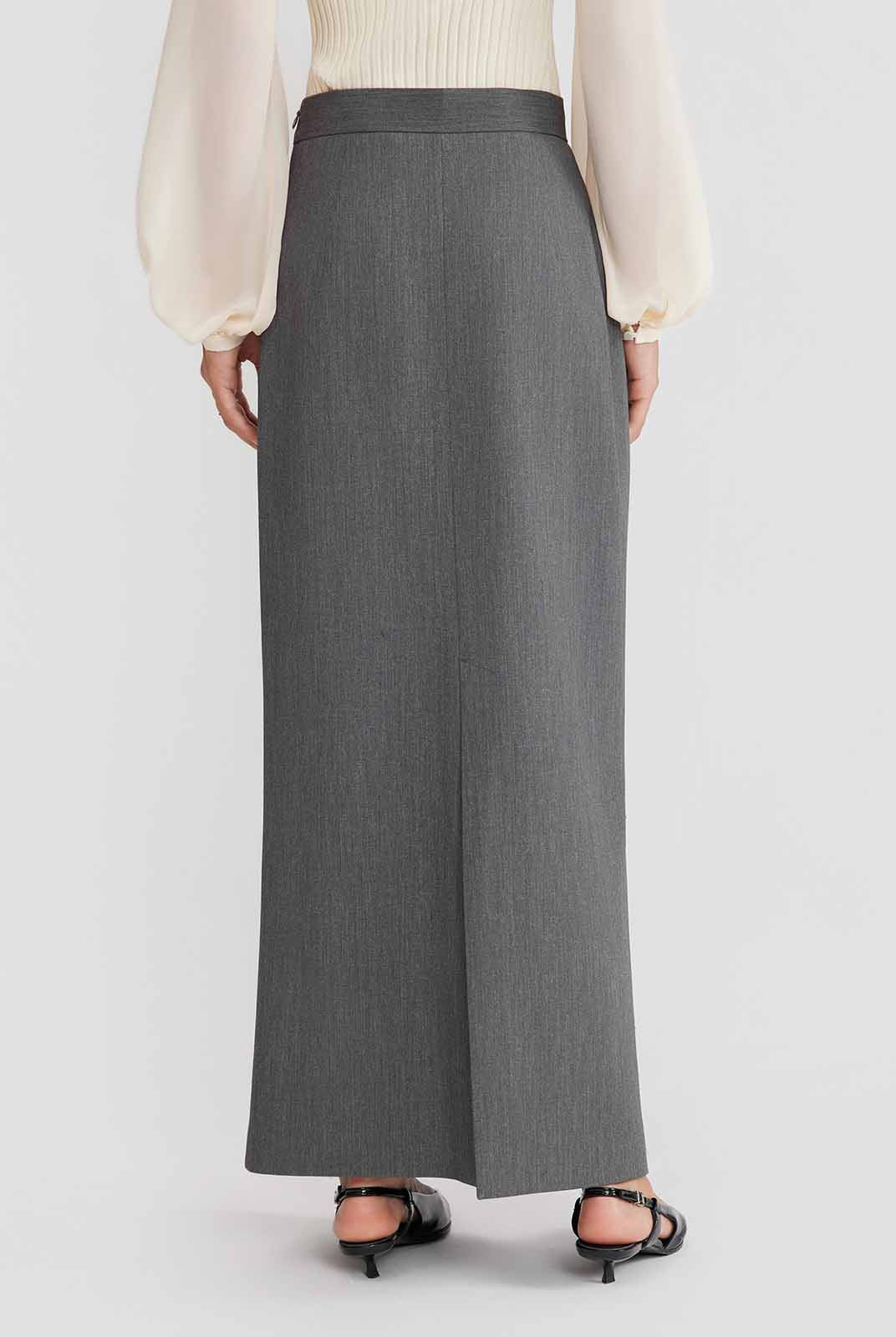 ASOBIO Double-Slit Maxi Skirt