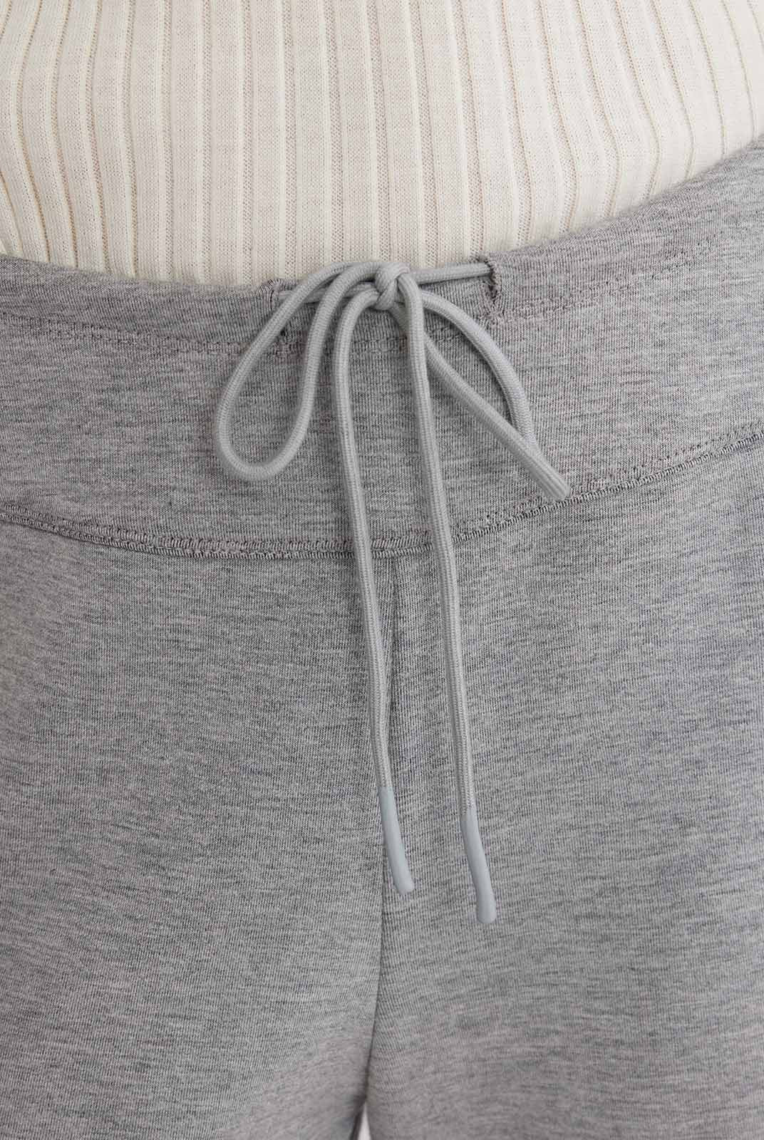 ASOBIO Wide-Leg Pull-On Sweatpants