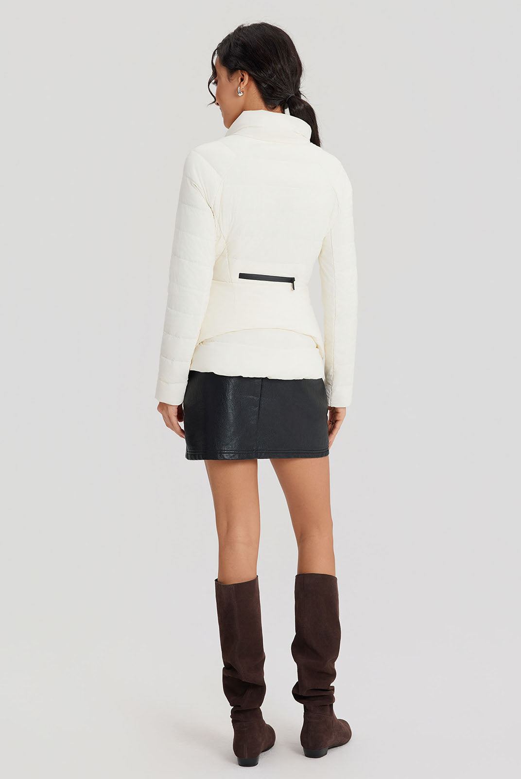 ASOBIO Stretch Goose Down Jacket