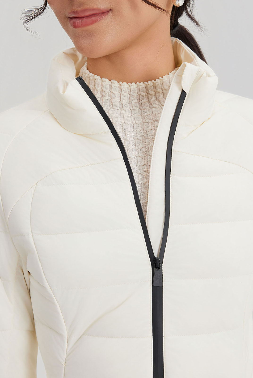 ASOBIO Stretch Goose Down Jacket