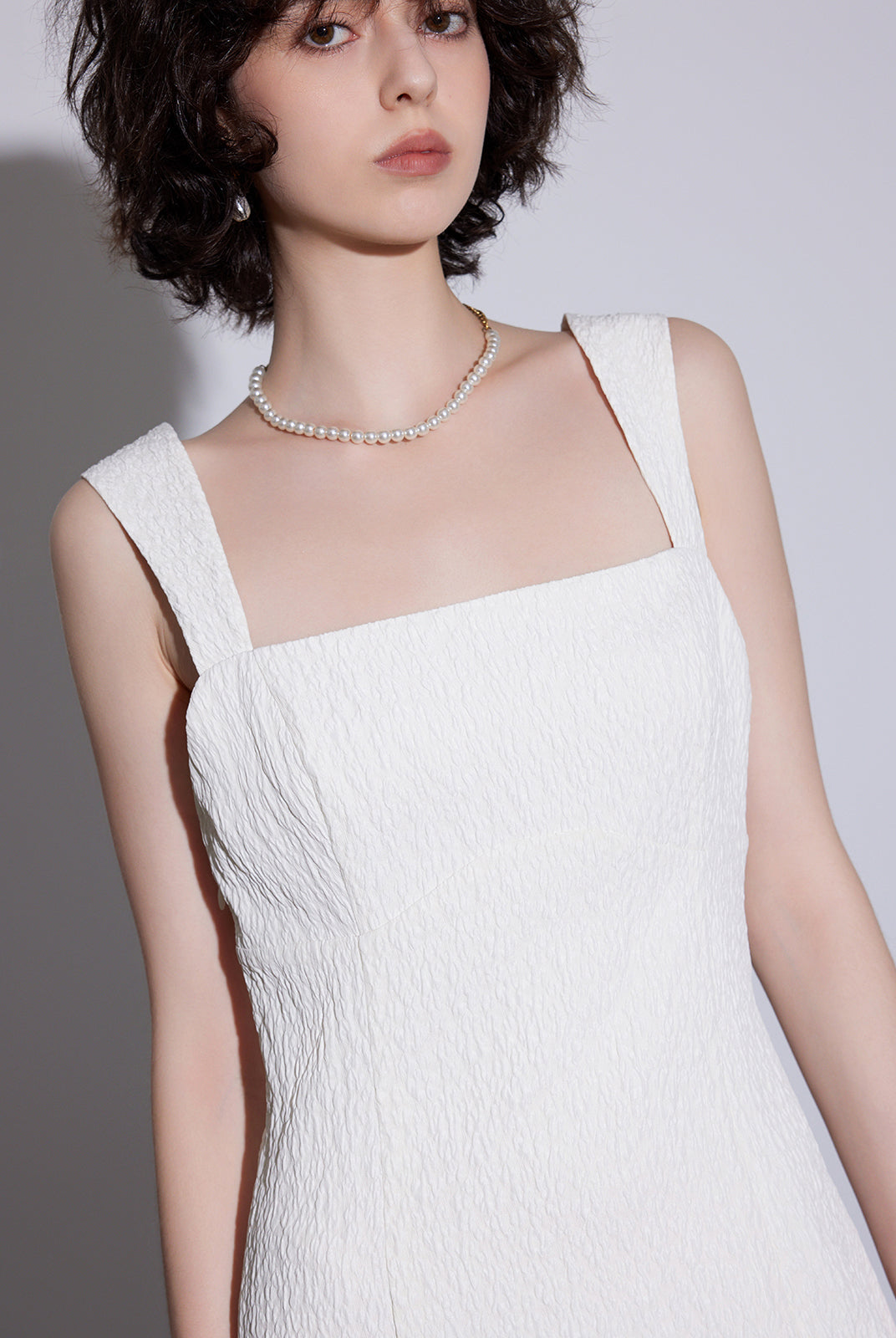 Elegant Slim-Fit Slit Midi Dress