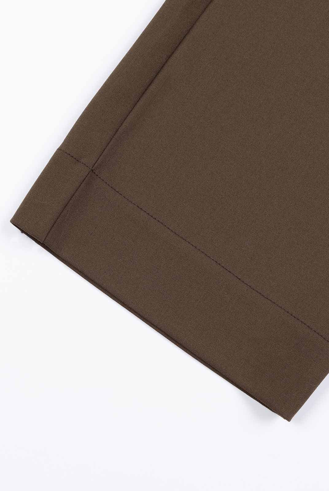 ASOBIO Cropped Mid-Rise Straight Leg Trousers