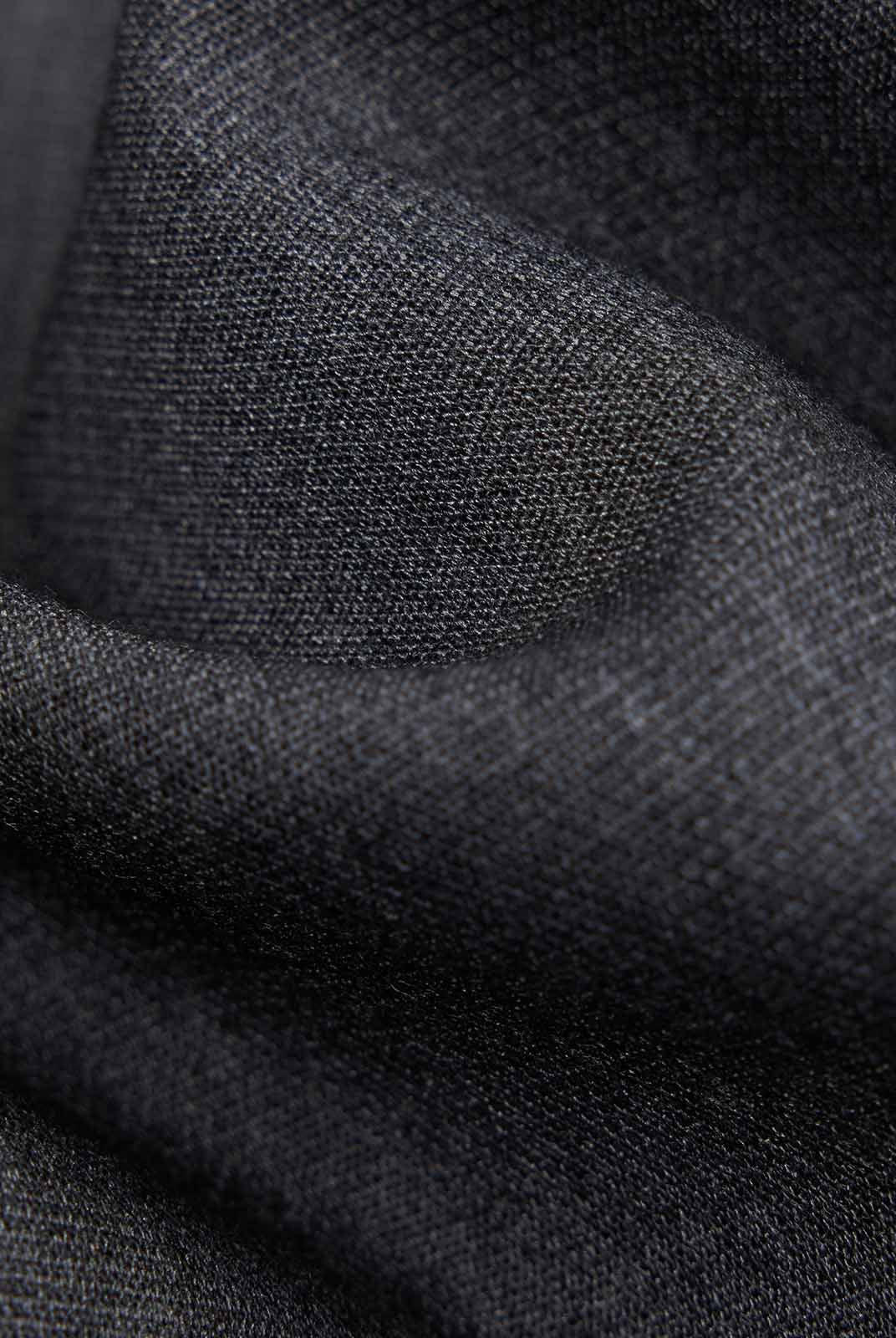 ASOBIO Soft Structured Mid-Waist Straight-Leg Trousers