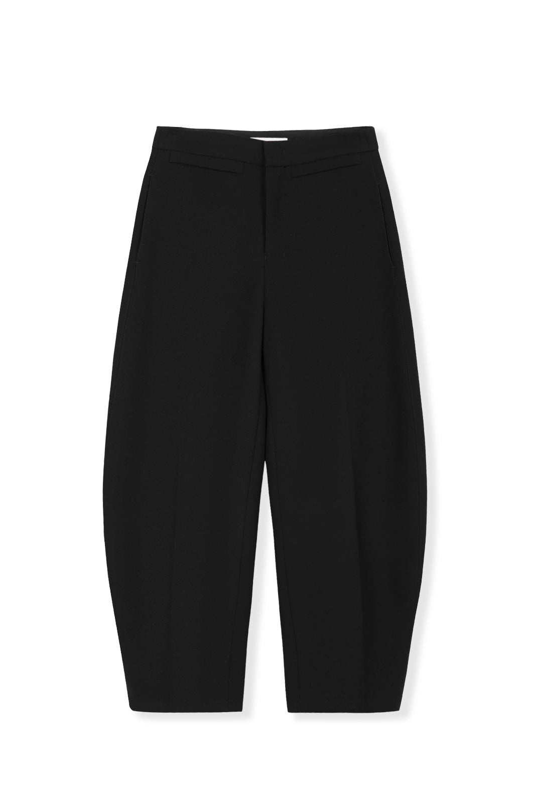 Mid-Rise Barrel-Leg Off-Duty Pant