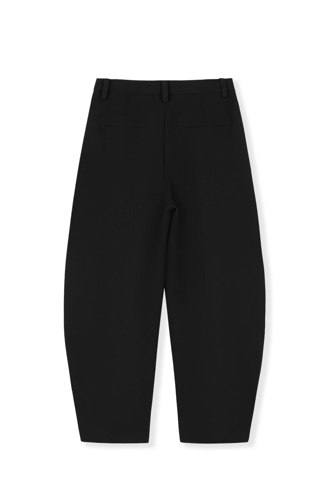 Mid-Rise Barrel-Leg Off-Duty Pant