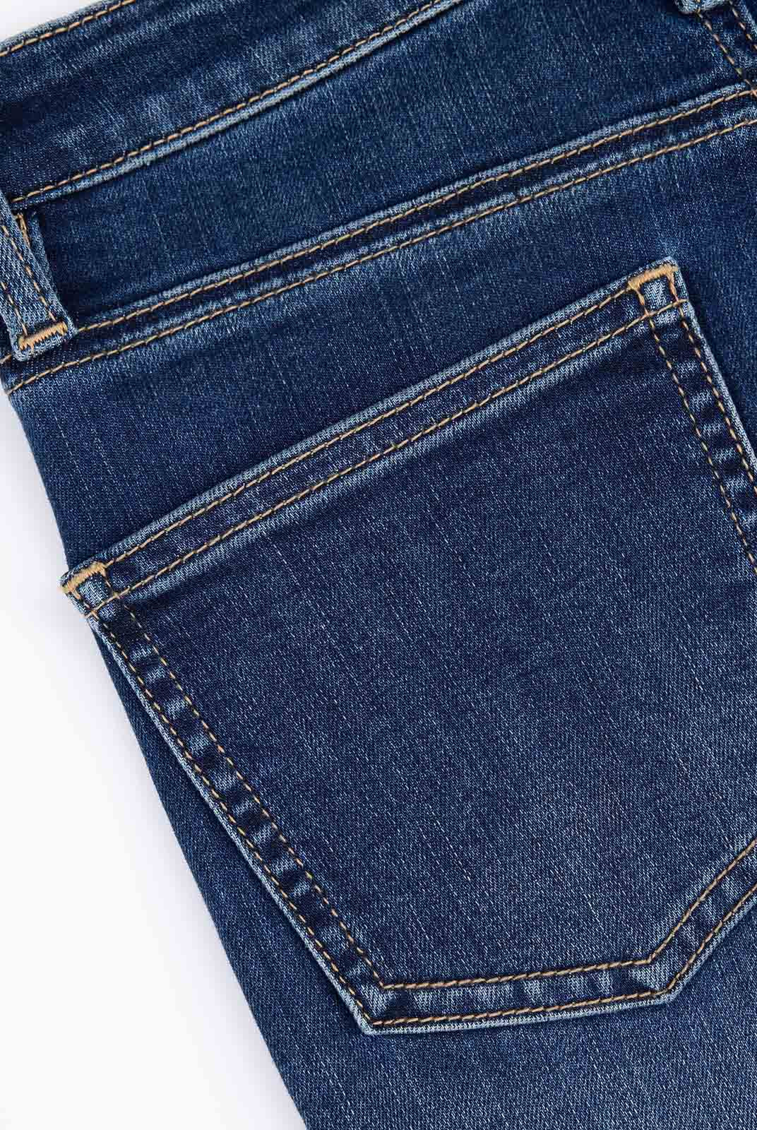 ASOBIO Mid-Rise Bootcut Crop Jean