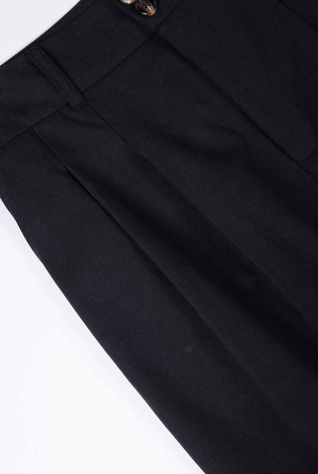 High-Waist Wide-Leg Casual Trousers