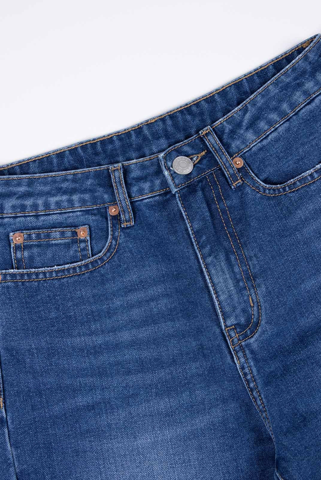 ASOBIO Classic Mid-Rise Straight Leg Jeans