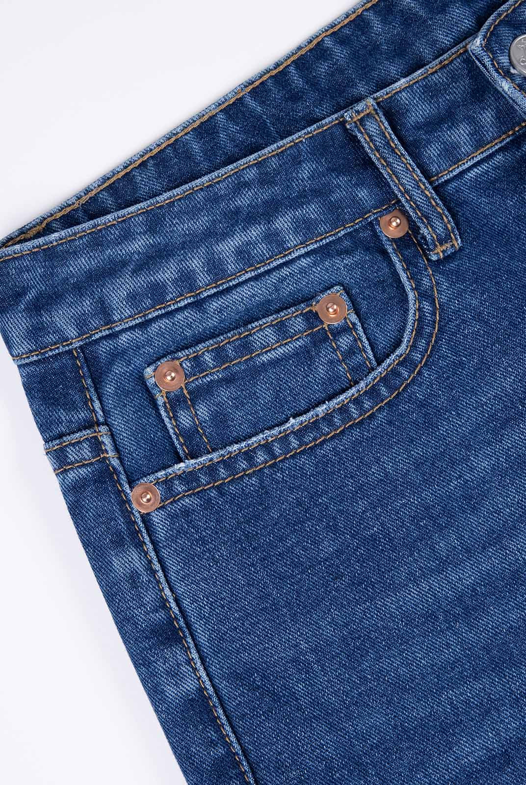 ASOBIO Classic Mid-Rise Straight Leg Jeans