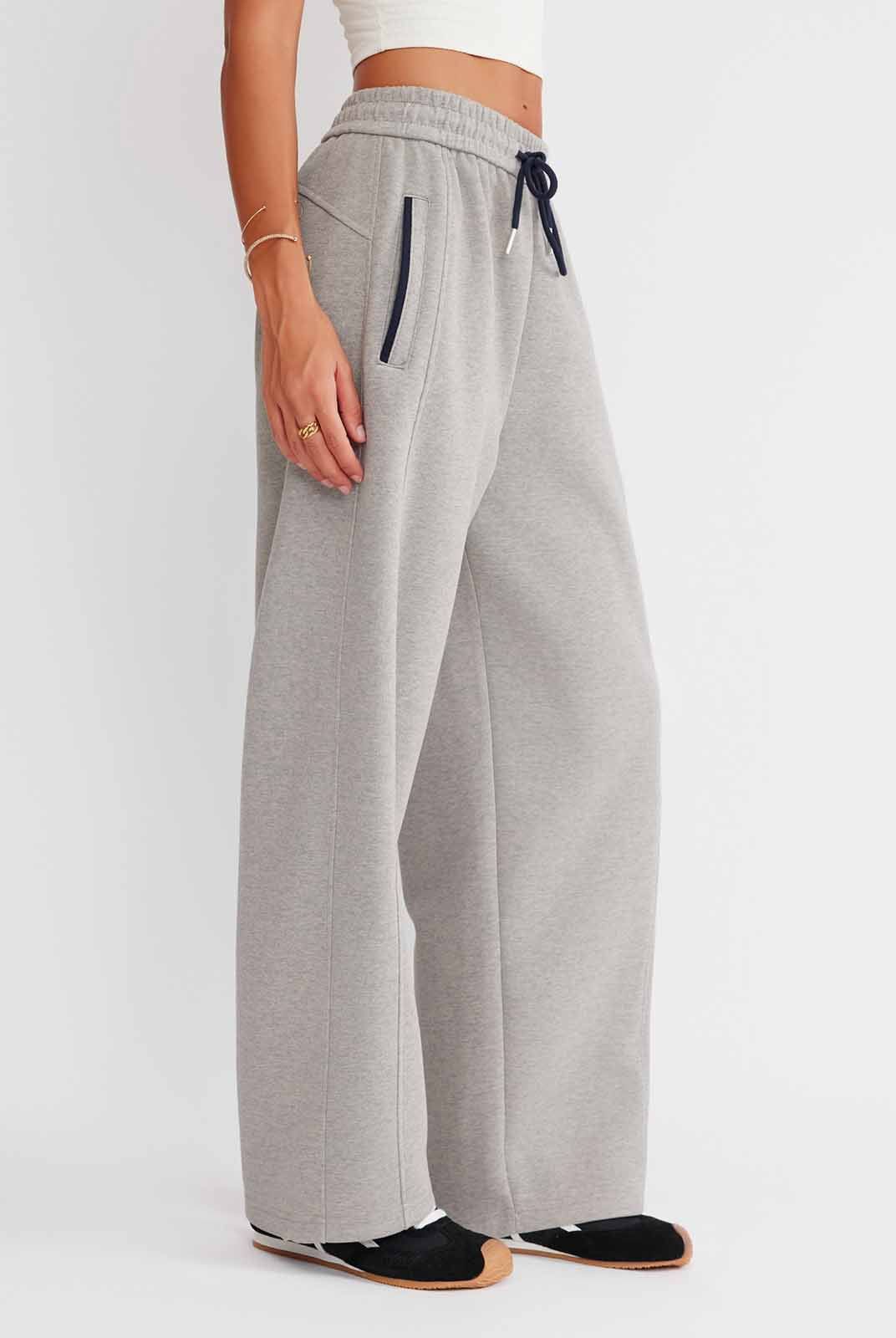 ASOBIO Brushed Cotton Fleece Sweatpants