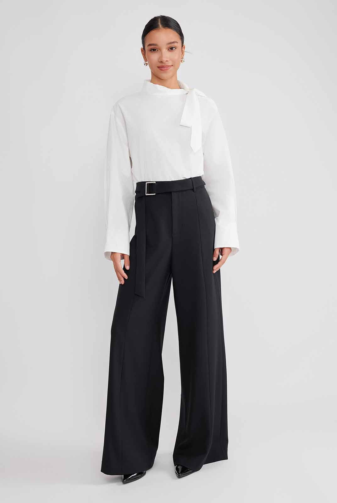 ASOBIO Belted Trousers
