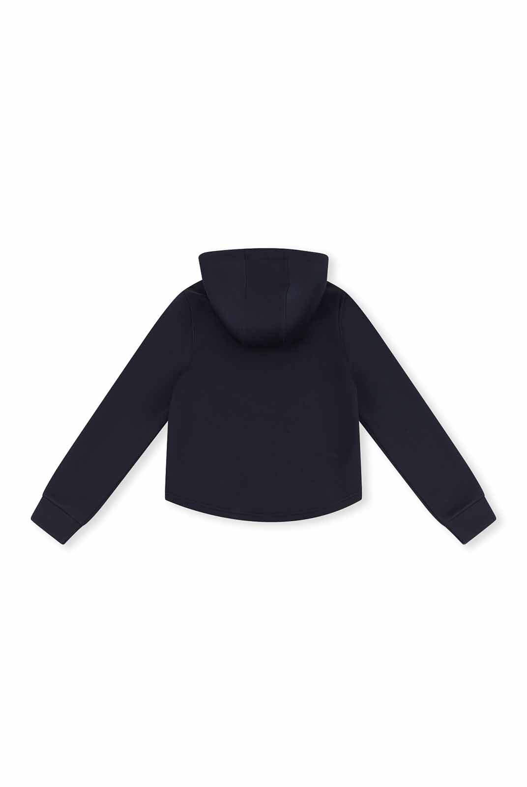 ASOBIO Hooded Panel Sweat Jacket