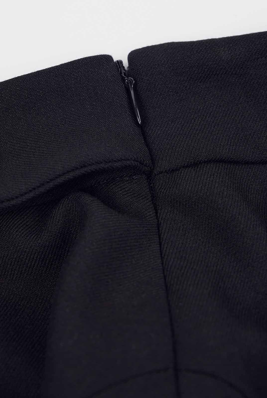 ASOBIO Stretch Knit Tie-Waist Skirt