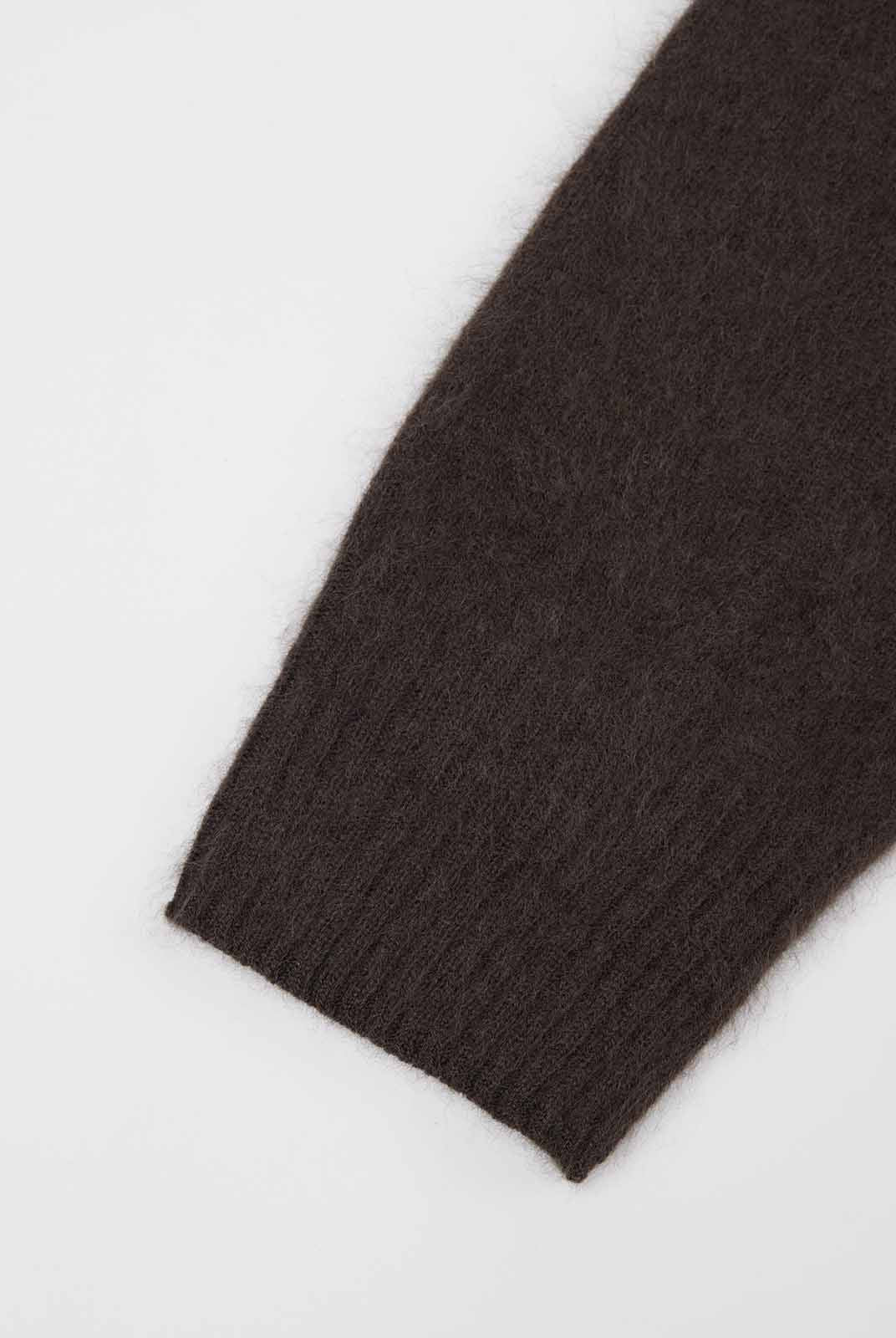 ASOBIO Wool-Cashmere Crewneck Pullover Sweater