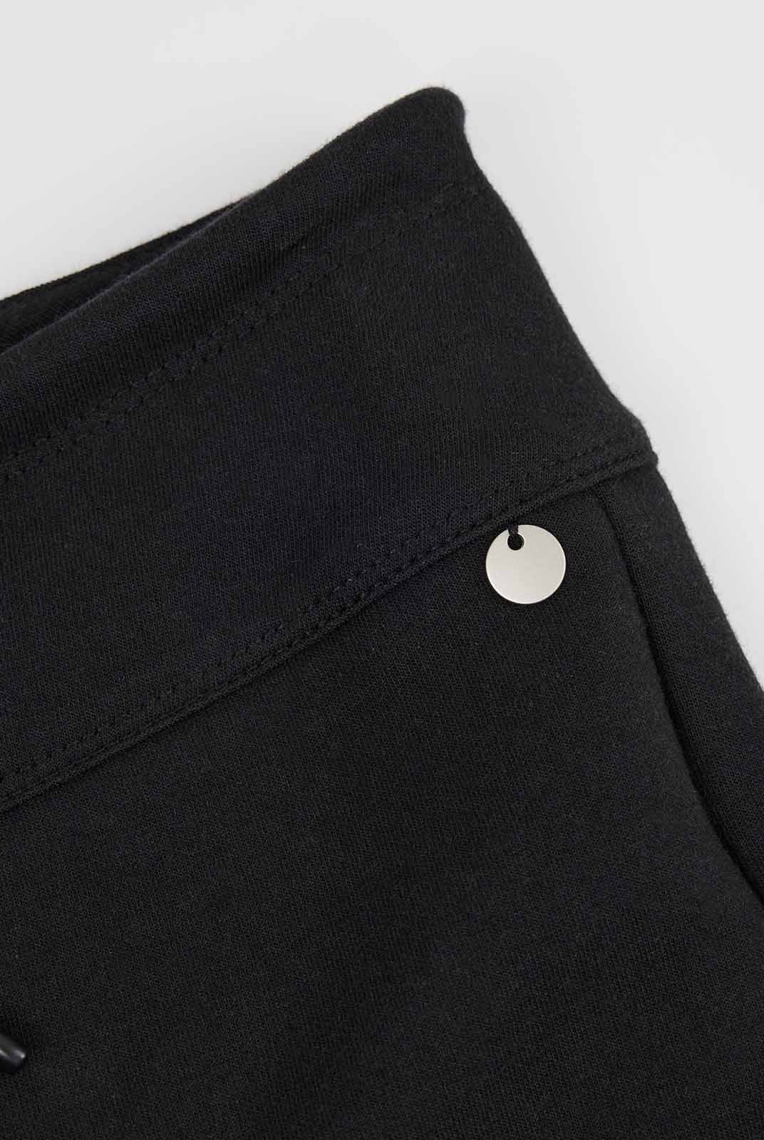 ASOBIO Wide-Leg Pull-On Sweatpants