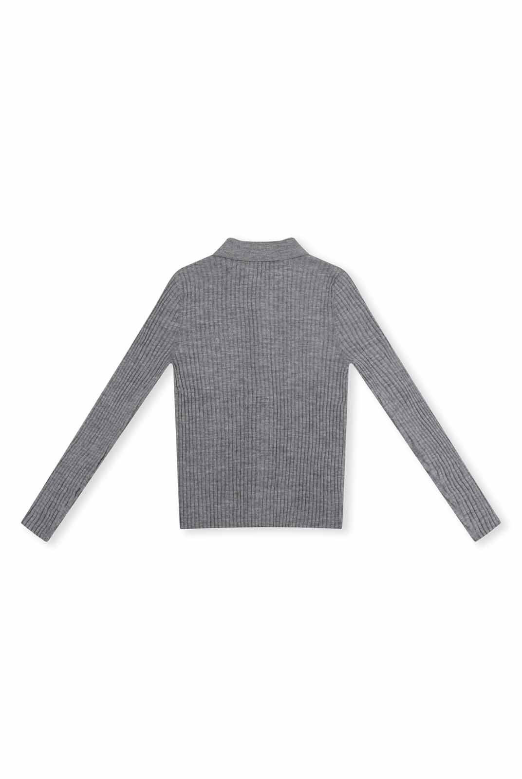 ASOBIO Ribbed Wool-Blend Cardigan