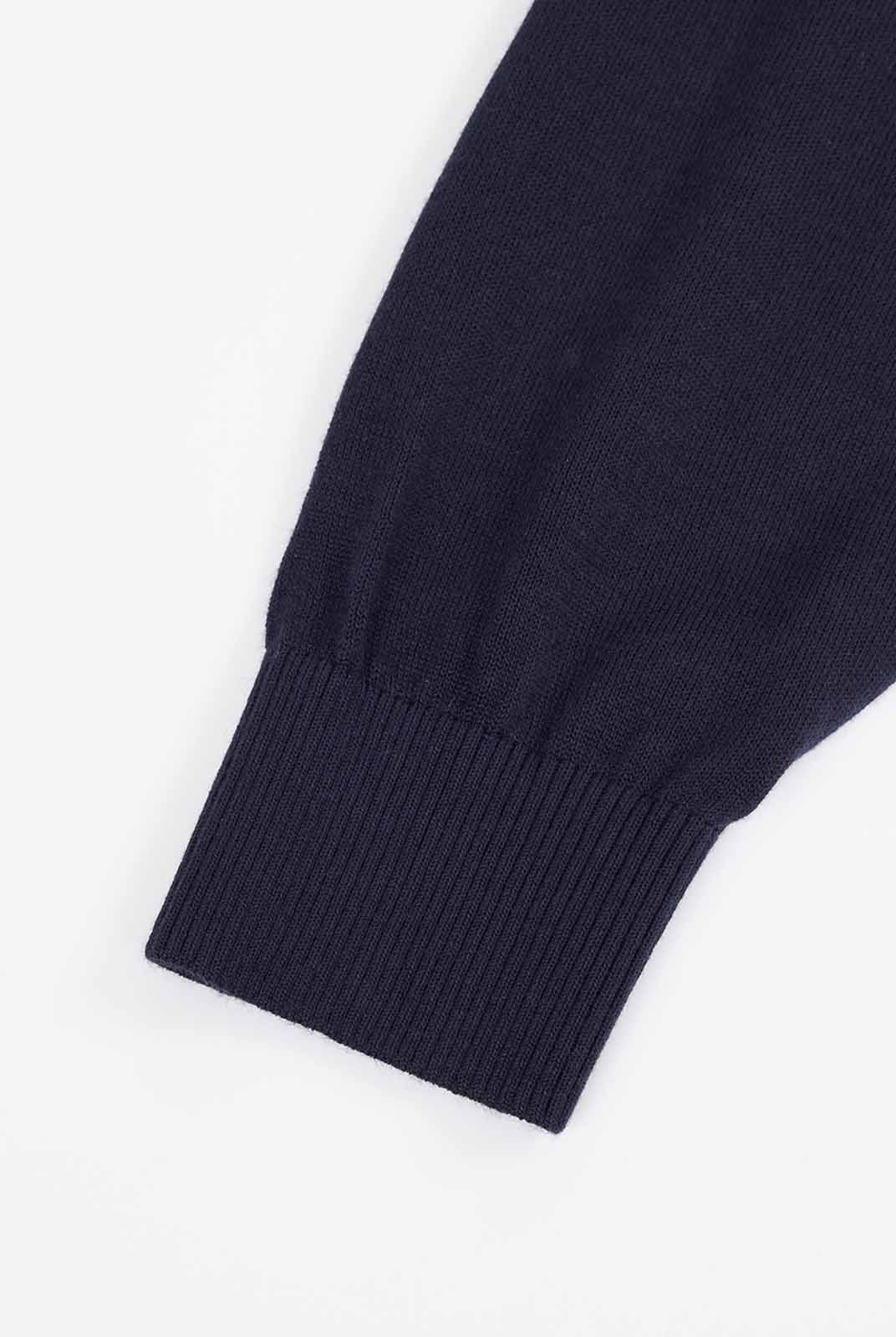 ASOBIO Wool Blend Ruffled Pullover Sweater