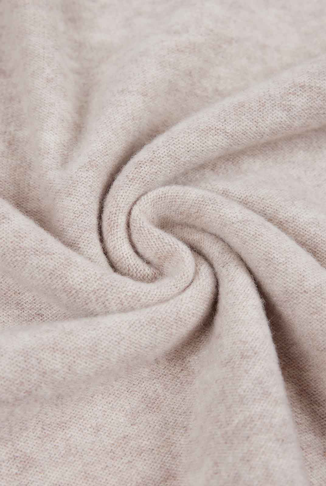 ASOBIO Wool-Cashmere Boatneck Sweater