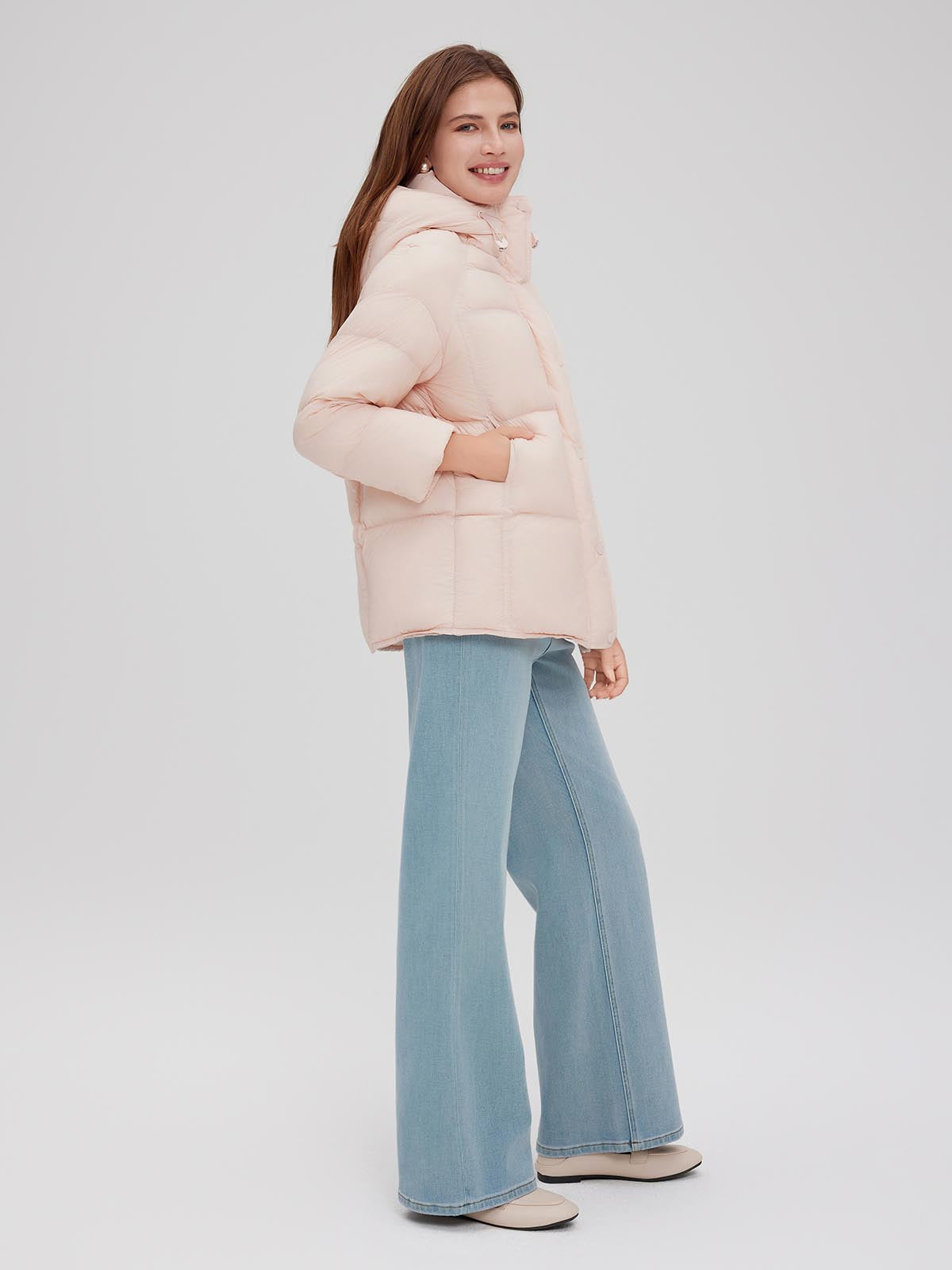 ASOBIO Hooded Down Jacket